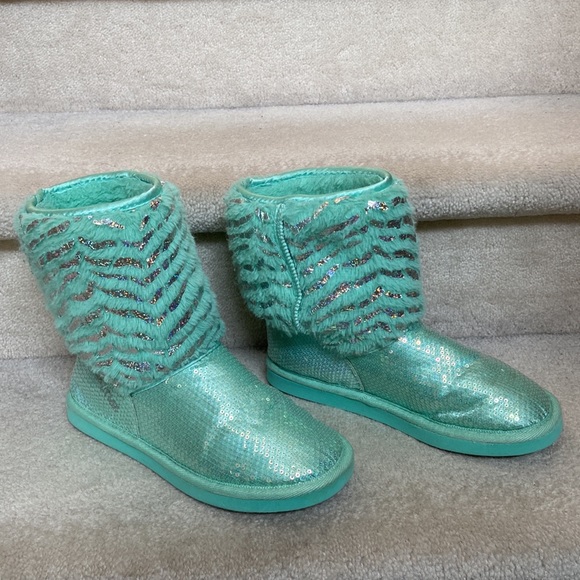 justice sparkle & light up slippers - Picture 2 of 9